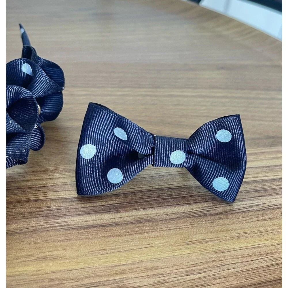 New Headband & band with decorative flowers set for girls